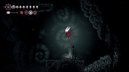 Hollow Knight: Silksong — карта: Бездна