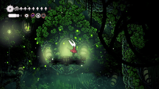 Hollow Knight: Silksong — карта: Вердания