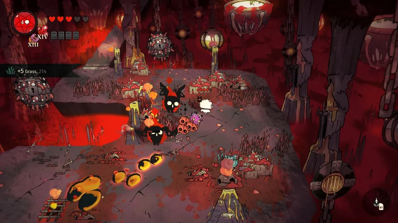 Зимние испытания в DLC Cult of the Lamb: Woolhaven