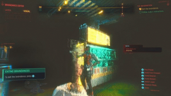 Редактирование брейнданса и поиск точек интереса в Cyberpunk 2077