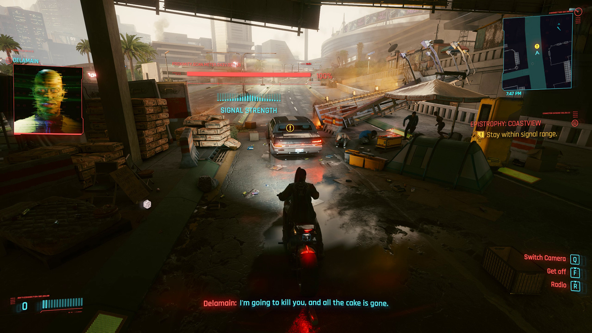 Пасхалка Cyberpunk 2077 на Portal