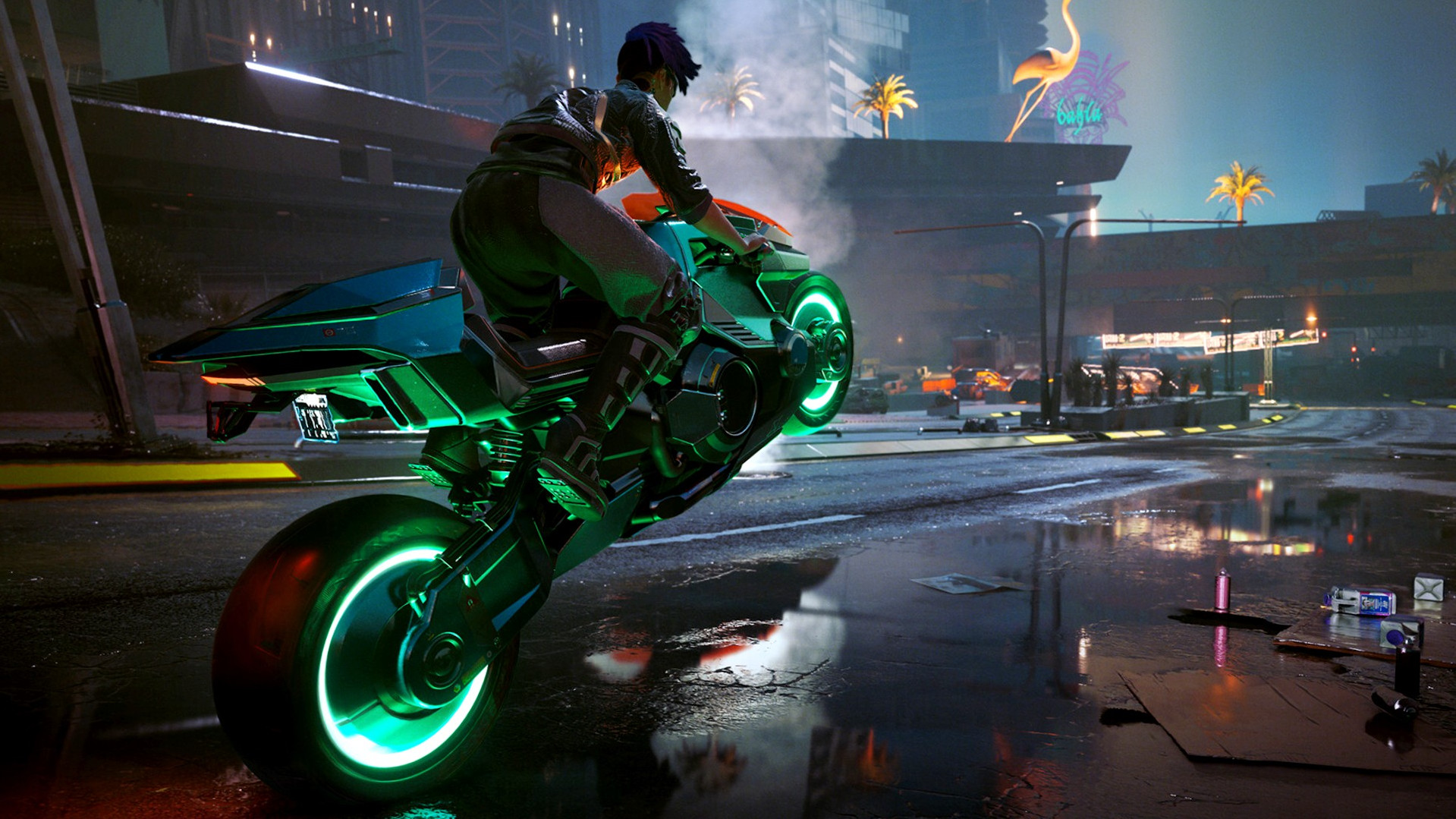 список всего транспорта в Cyberpunk 2077