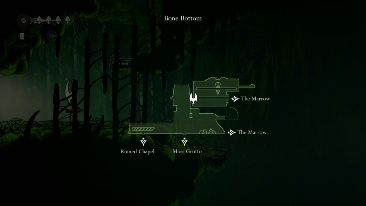 Hollow Knight: Silksong – Болотная ягода над Костяной низиной