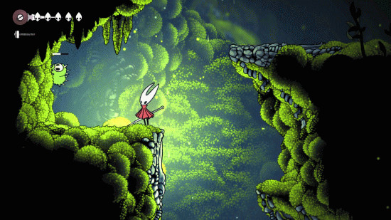 Hollow Knight Silksong — мод Health Bar