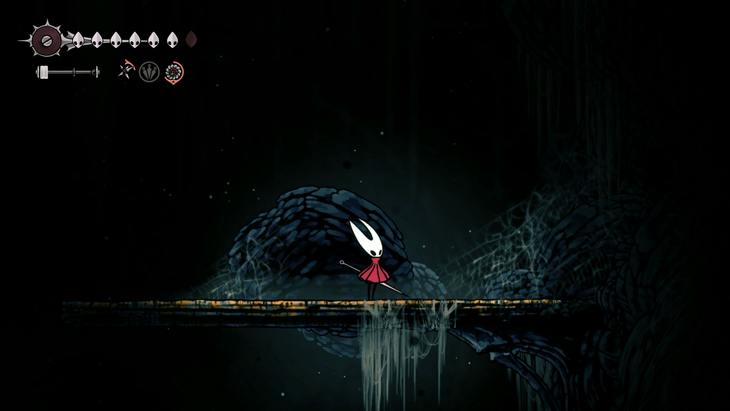Hollow Knight: Silksong «Закат эпохи» – позиция для Окрыляющего Шёлка