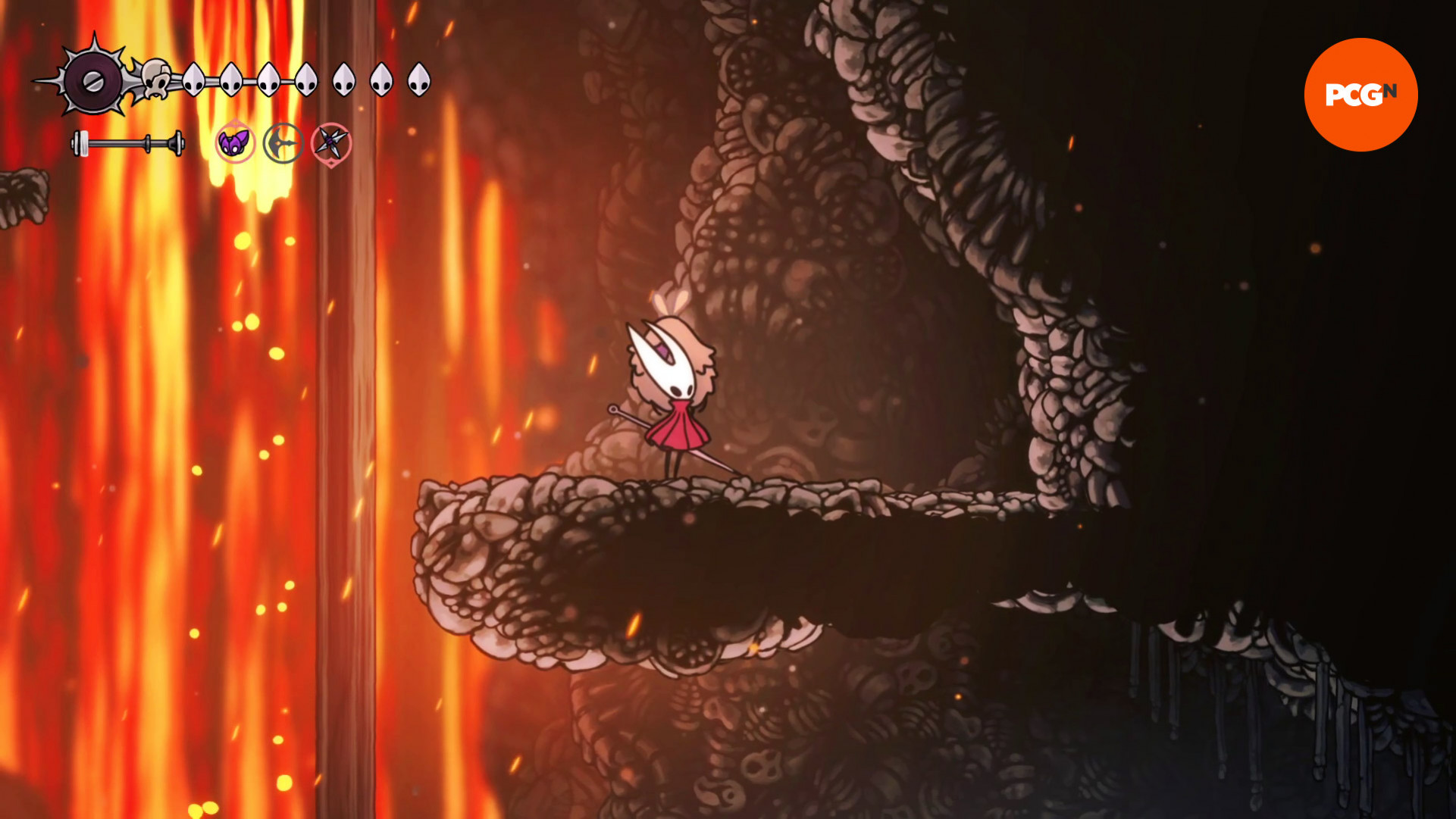 Локации блох в Hollow Knight Silksong: Глубокие доки 3