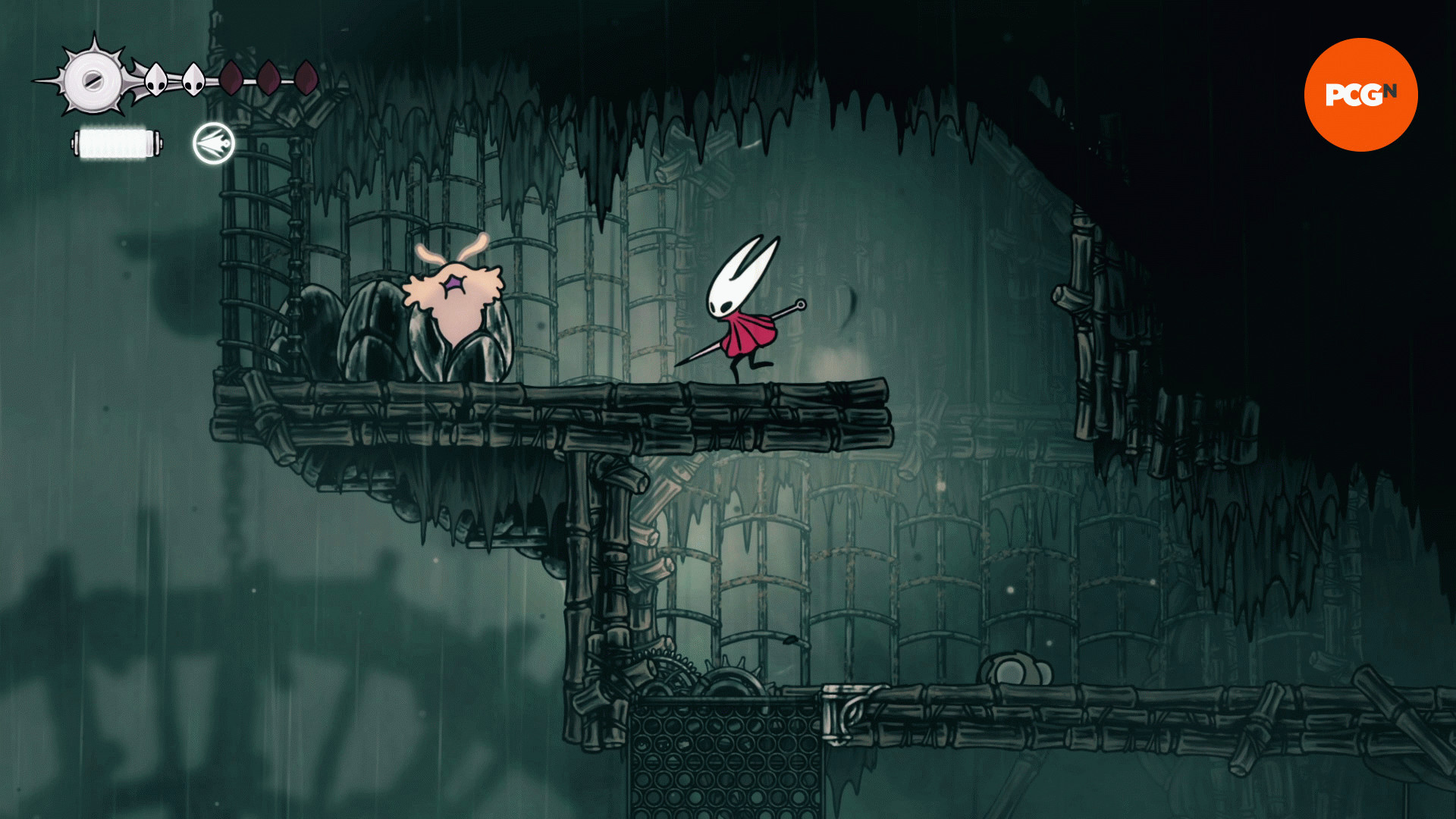 Локации потерянных блох в Hollow Knight Silksong: первая блоха Мрачной топи
