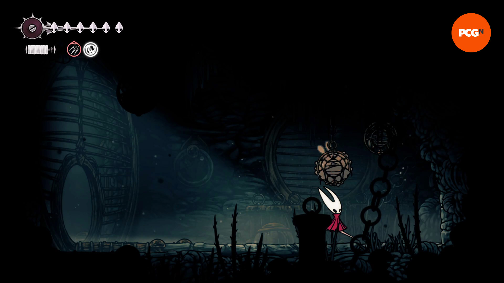 Локации потерянных блох в Hollow Knight Silksong: первая блоха Плиты
