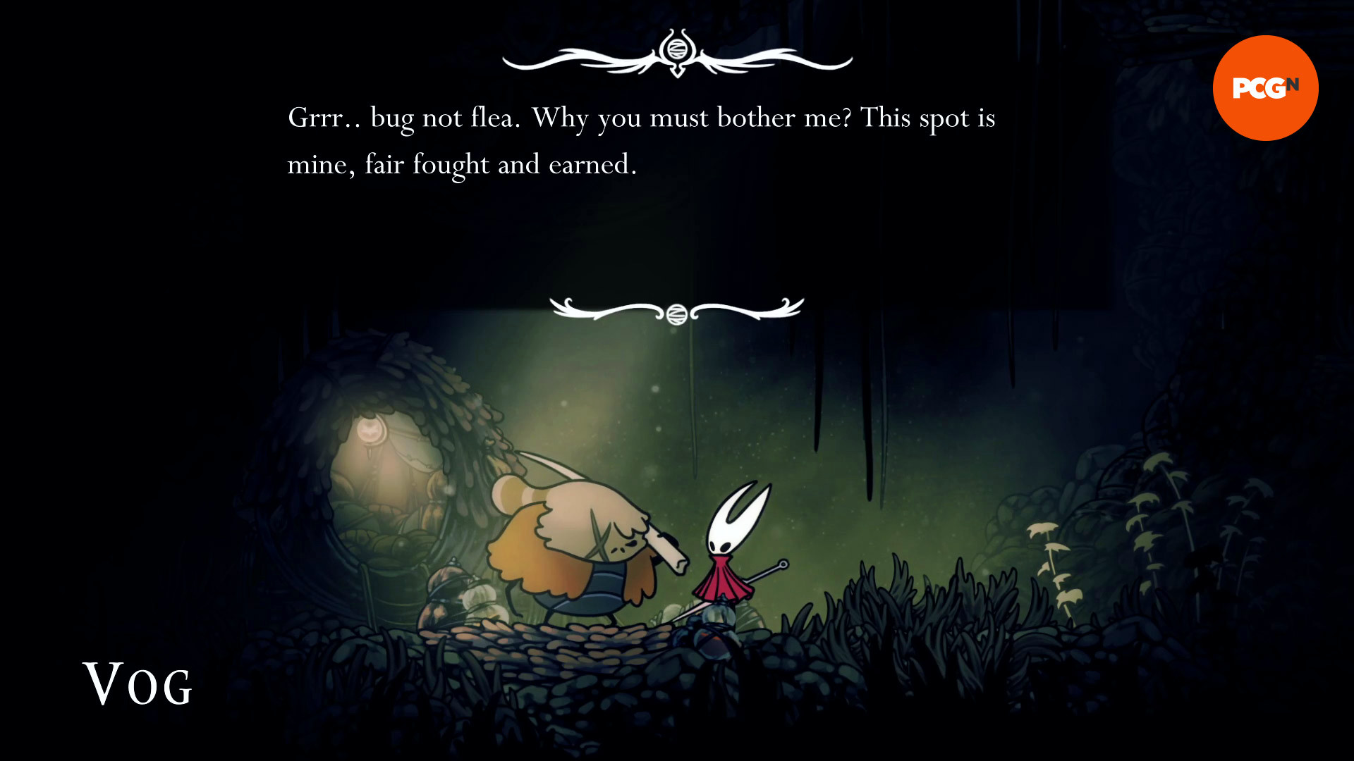 Локации блох в Hollow Knight Silksong: Вог в Гнилых стоках