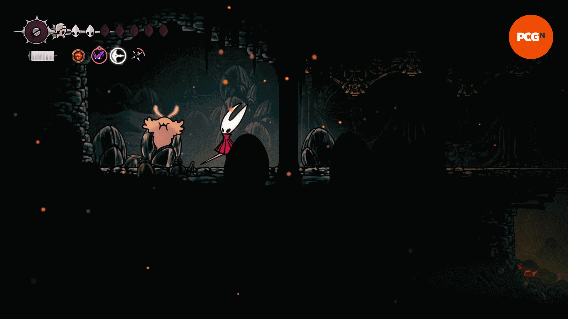 Локации блох в Hollow Knight Silksong: Нижние цеха