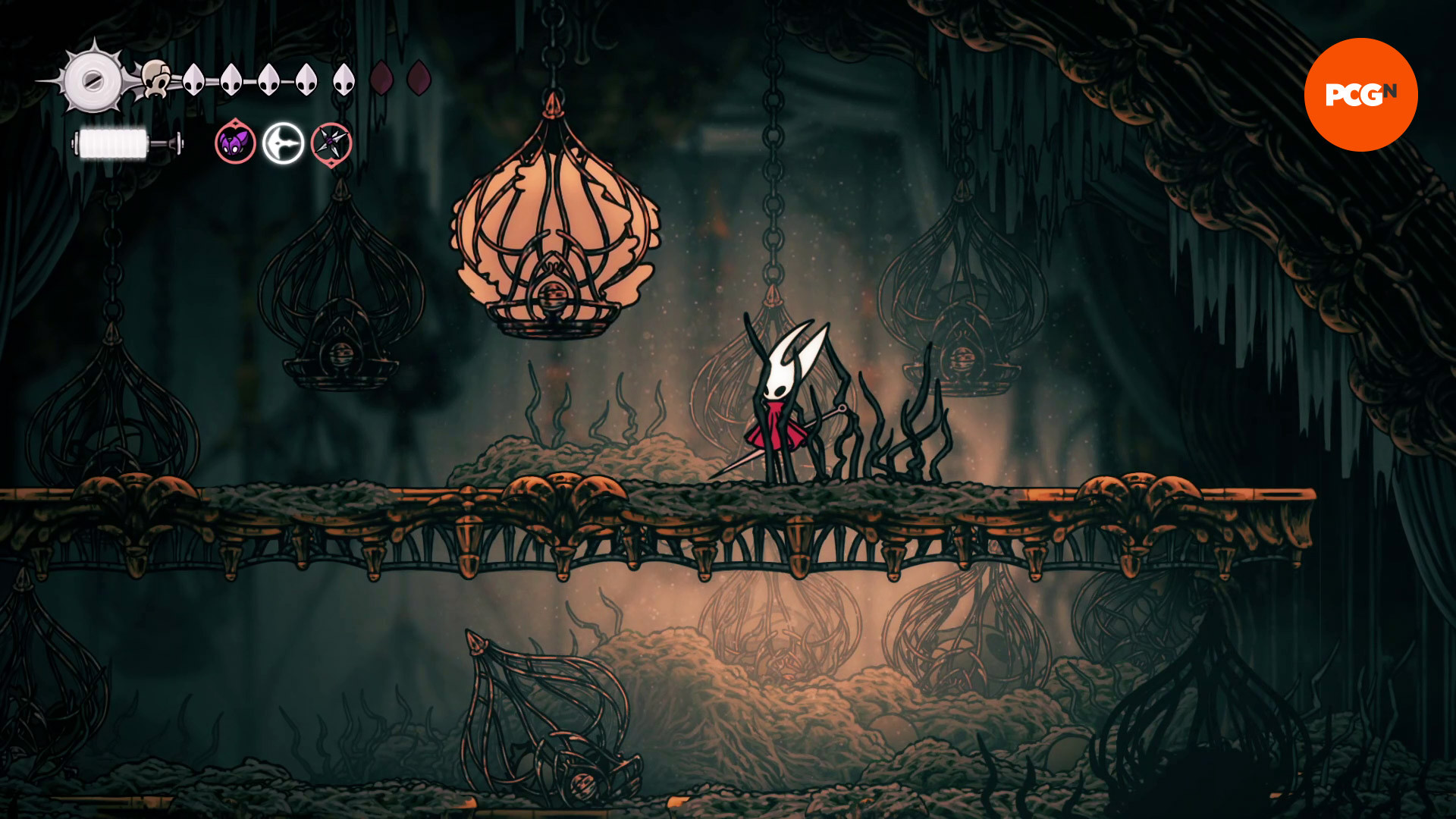 Локации блох в Hollow Knight Silksong: Мемориум