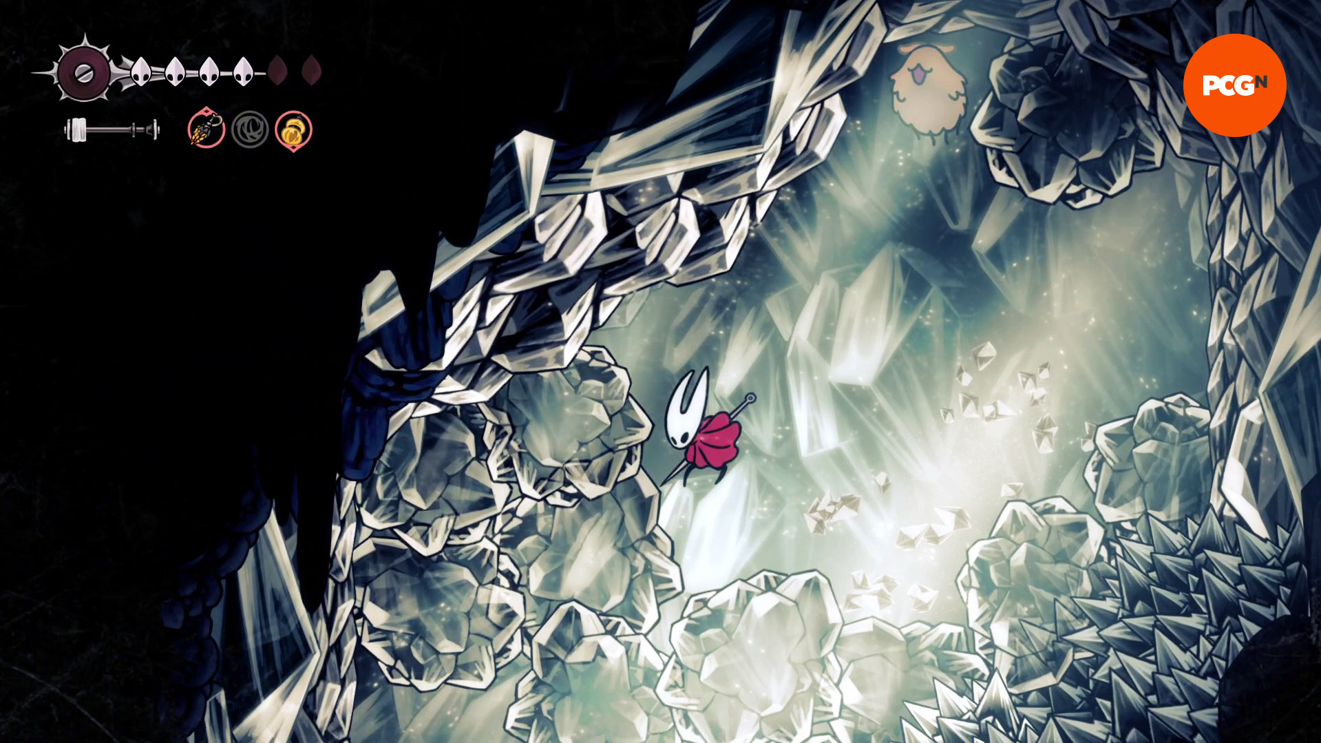 Локации блох в Hollow Knight Silksong: Гора Фей