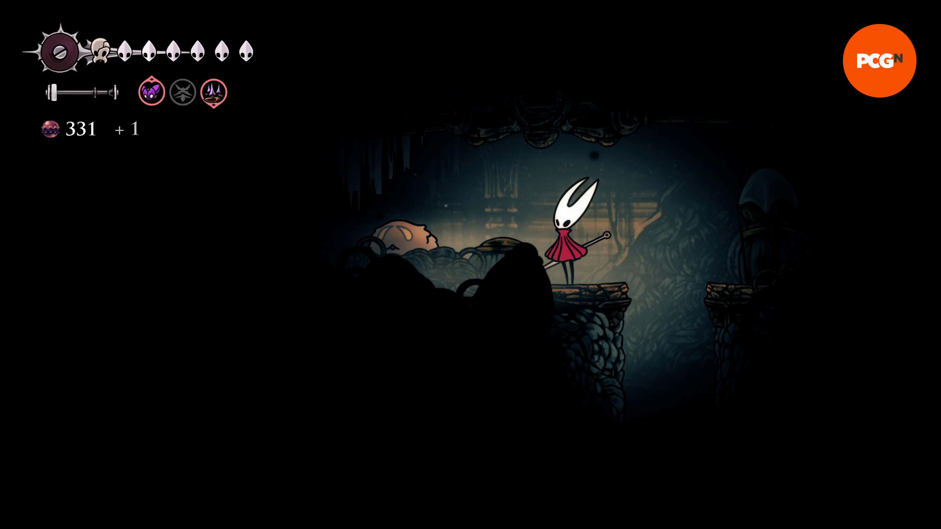 Локации блох в Hollow Knight Silksong: Плита 2