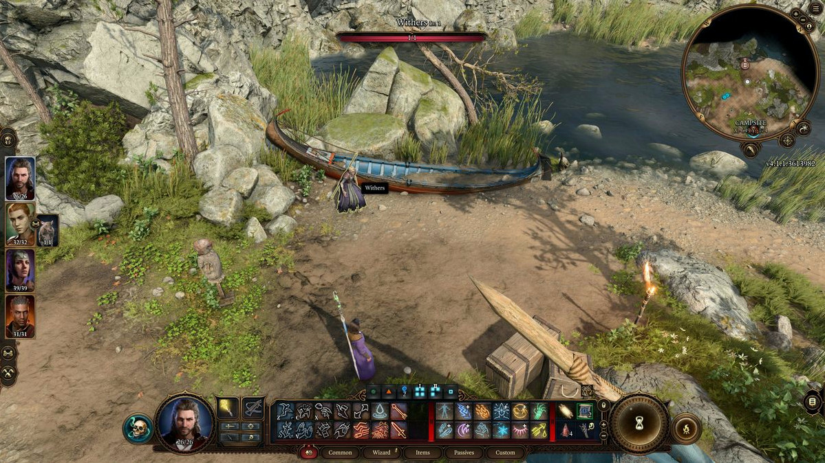 Baldur's Gate 3 – Иссохший в вашем лагере