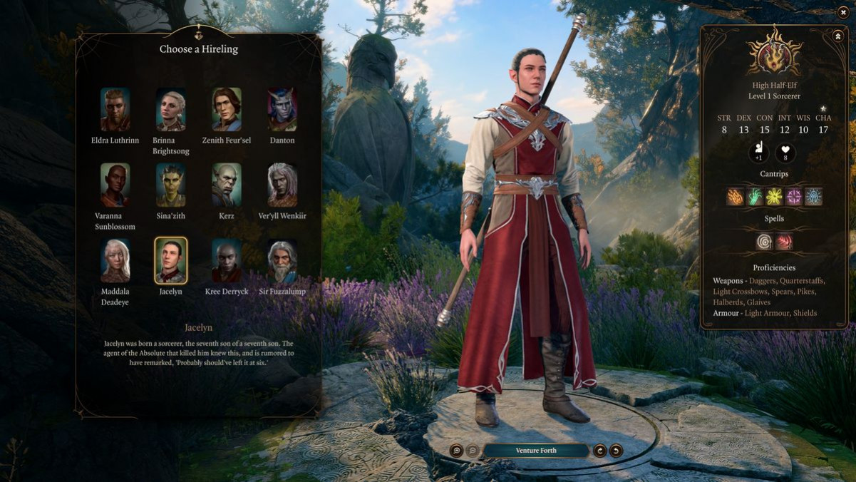 Наёмники в Baldur's Gate 3