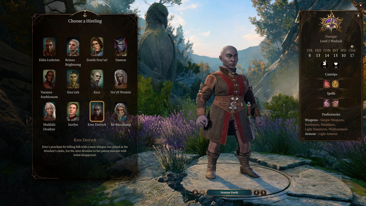Наёмники в Baldur's Gate 3