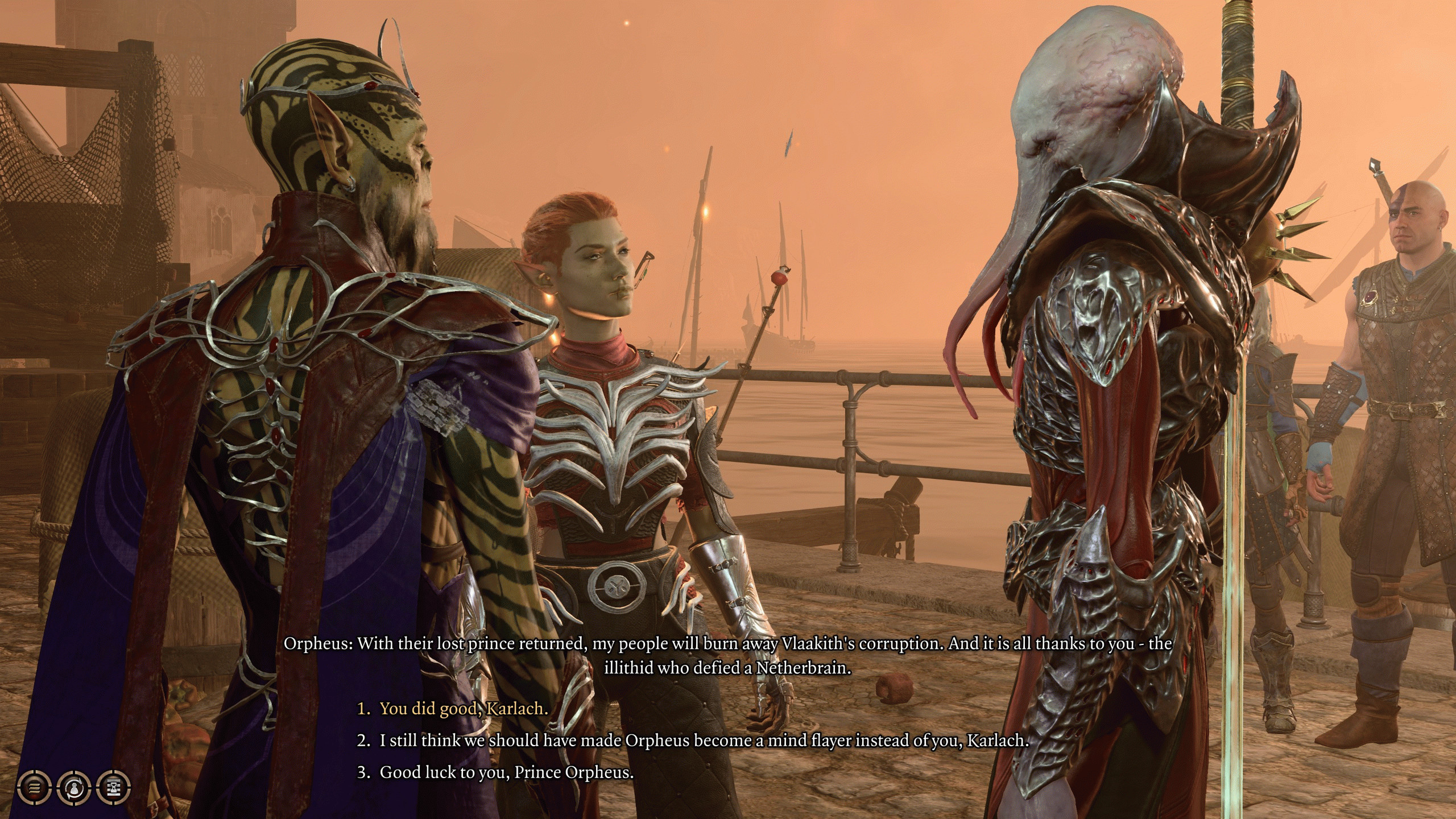 Концовки Baldur's Gate 3 – Карлах и Орфей