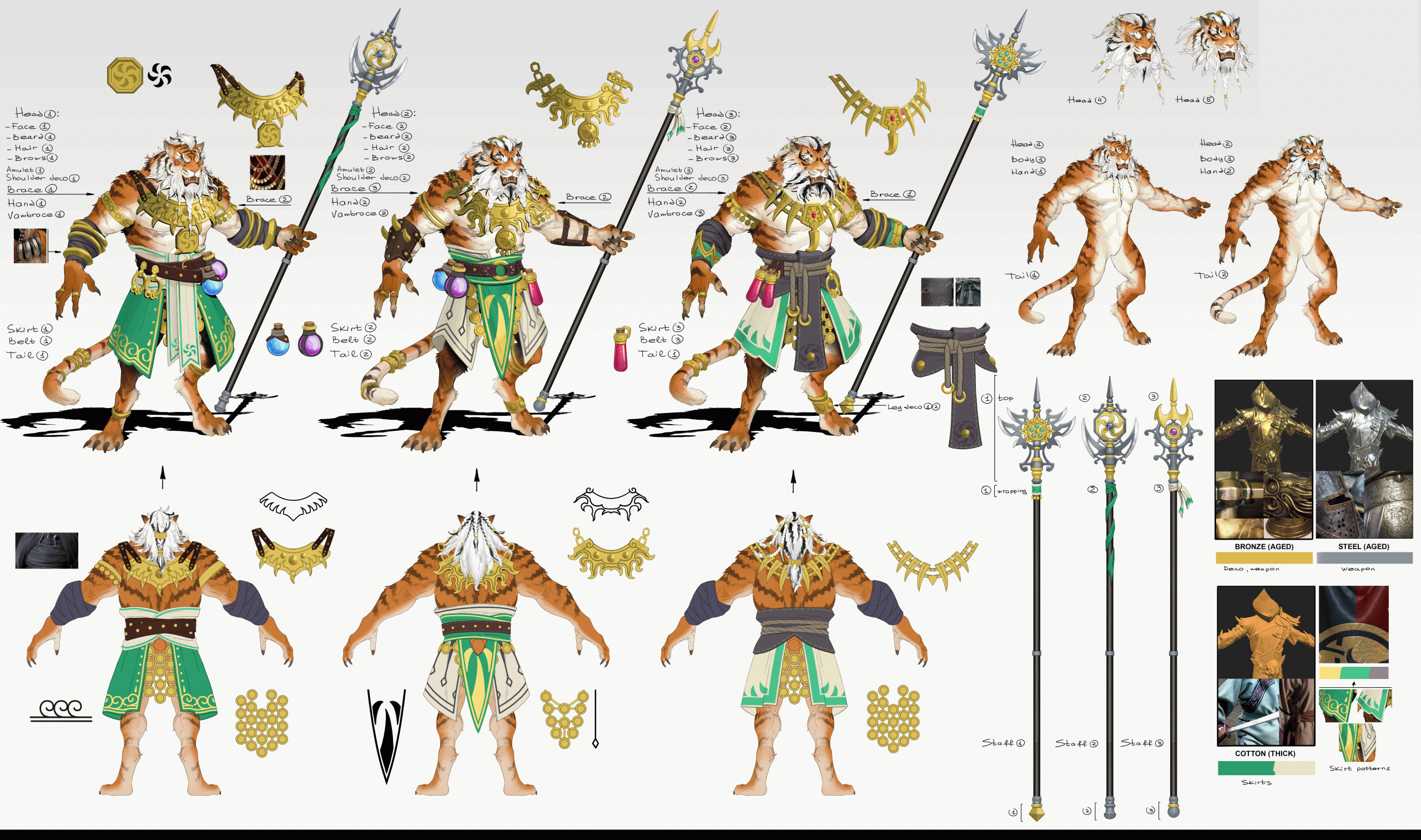 концепт-арт Когтегласа из Total War Warhammer 3