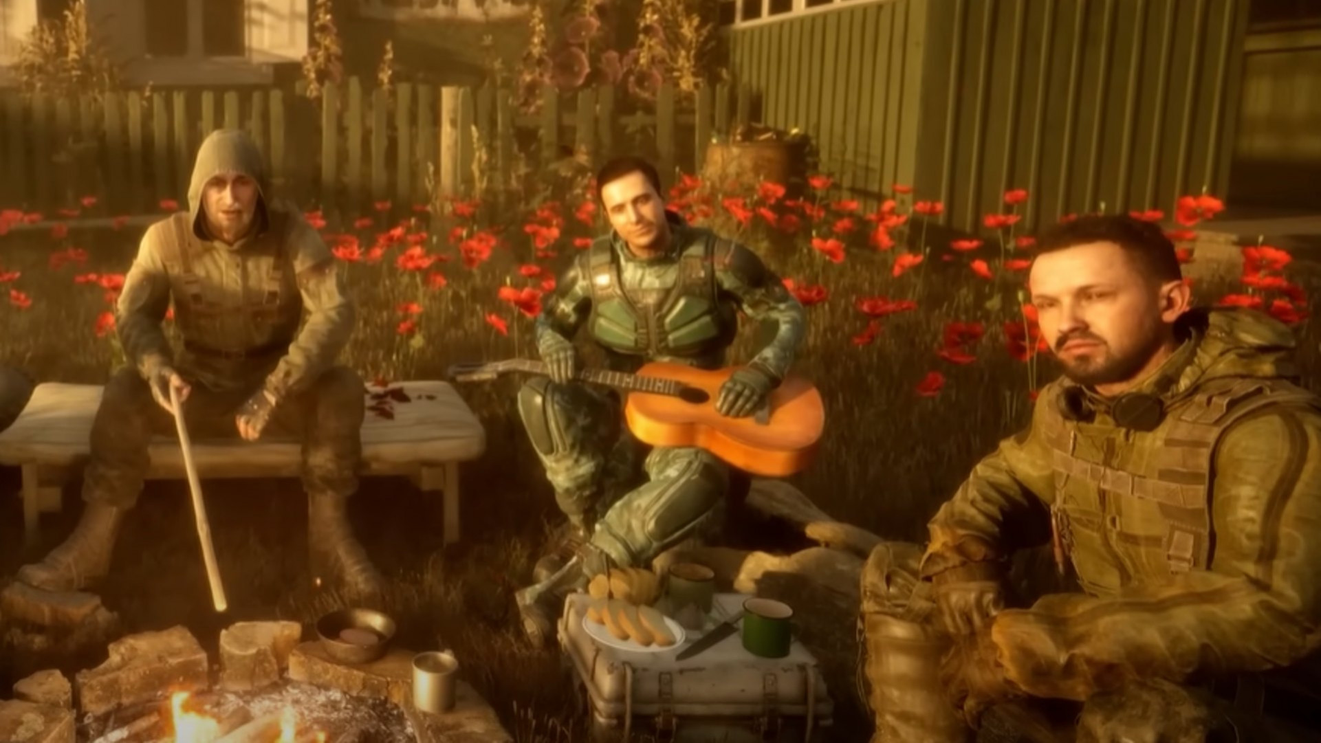 S.T.A.L.K.E.R. 2: Сердце Чернобыля — концовки: солдаты собрались вместе