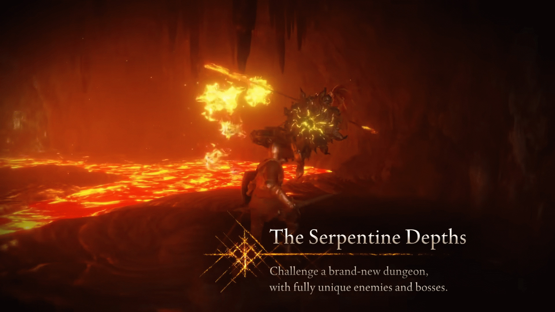 Мод Elden Ring Reforged — новое подземелье The Serpentine Depths.