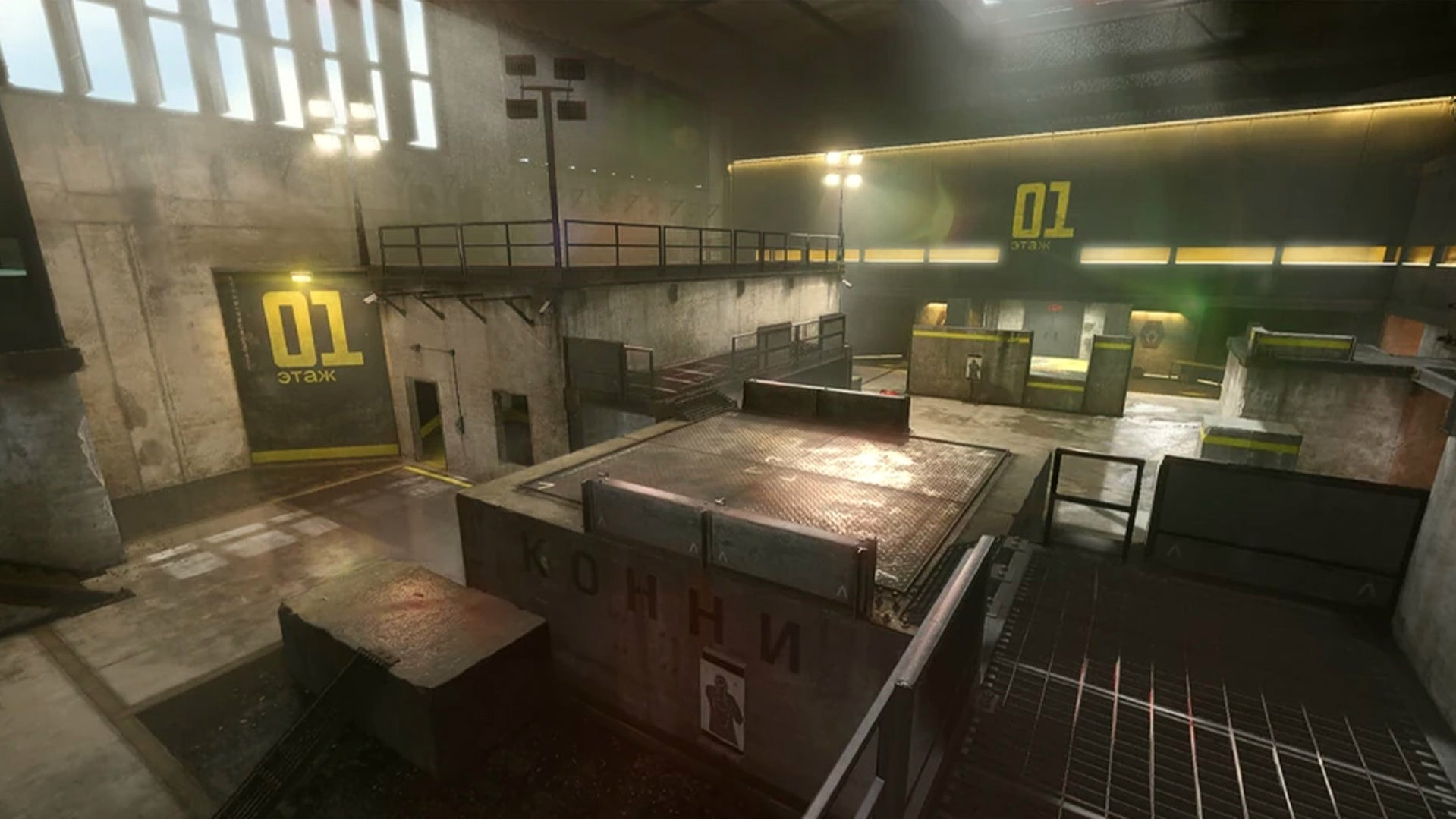 Карта Training Facility в Modern Warfare 3