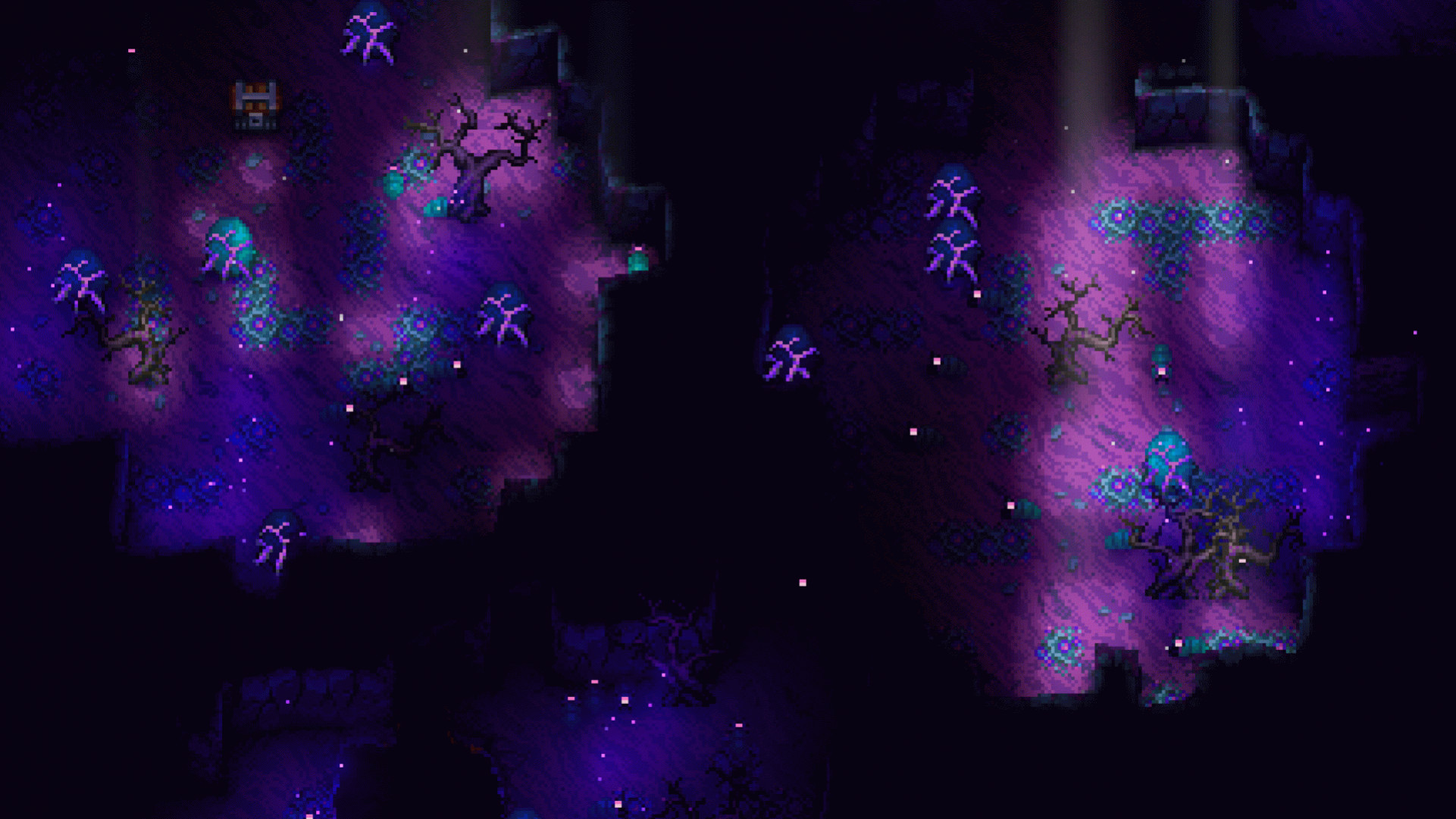 Обновление Core Keeper «Пустота и напряжение» — новый пустотный подбиом.