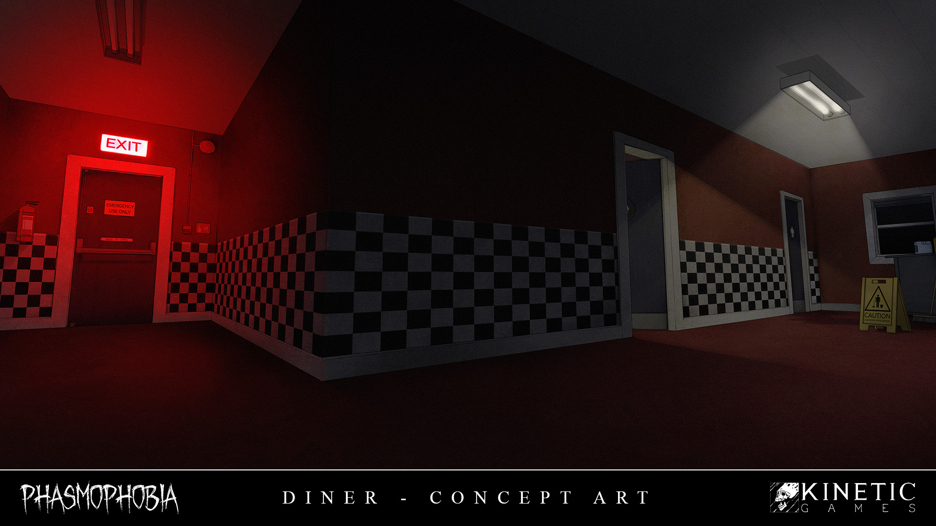 Новая карта в Phasmophobia, Nell's Diner