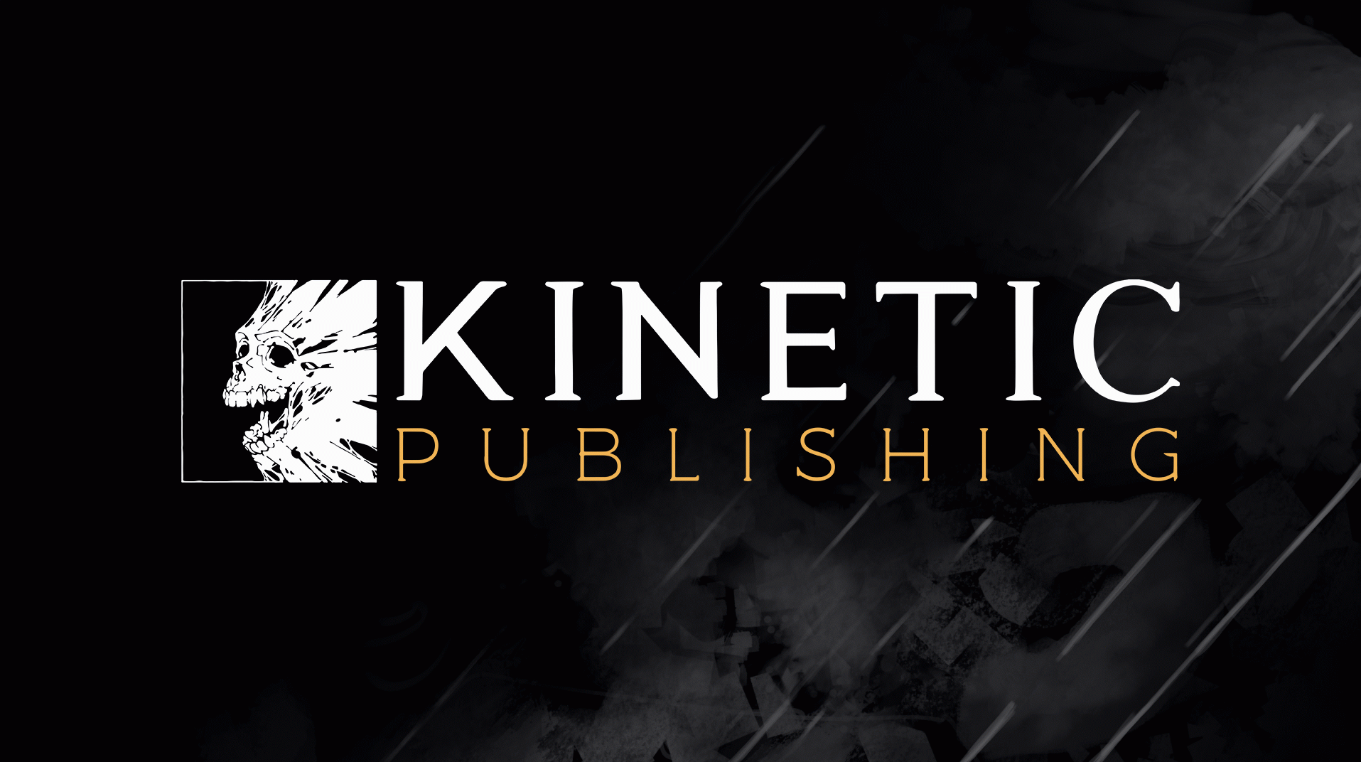Логотип Kinetic Publishing.