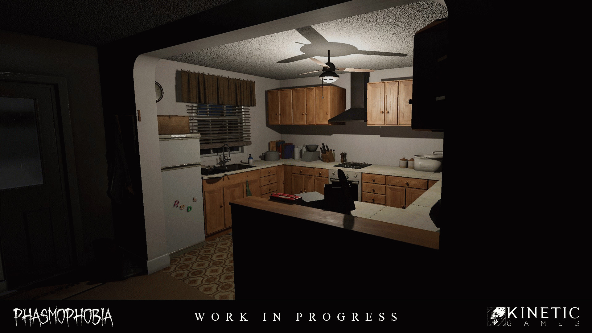 Phasmophobia — кухня Tanglewood после переработки карты