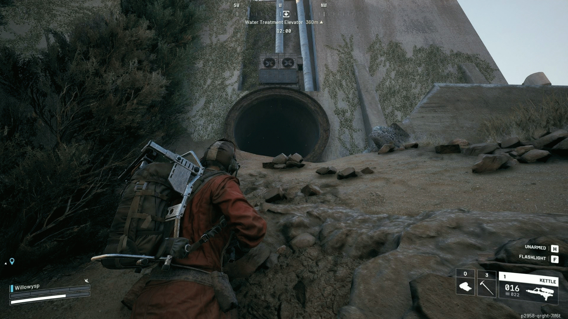 Туннель к переливу в Arc Raiders