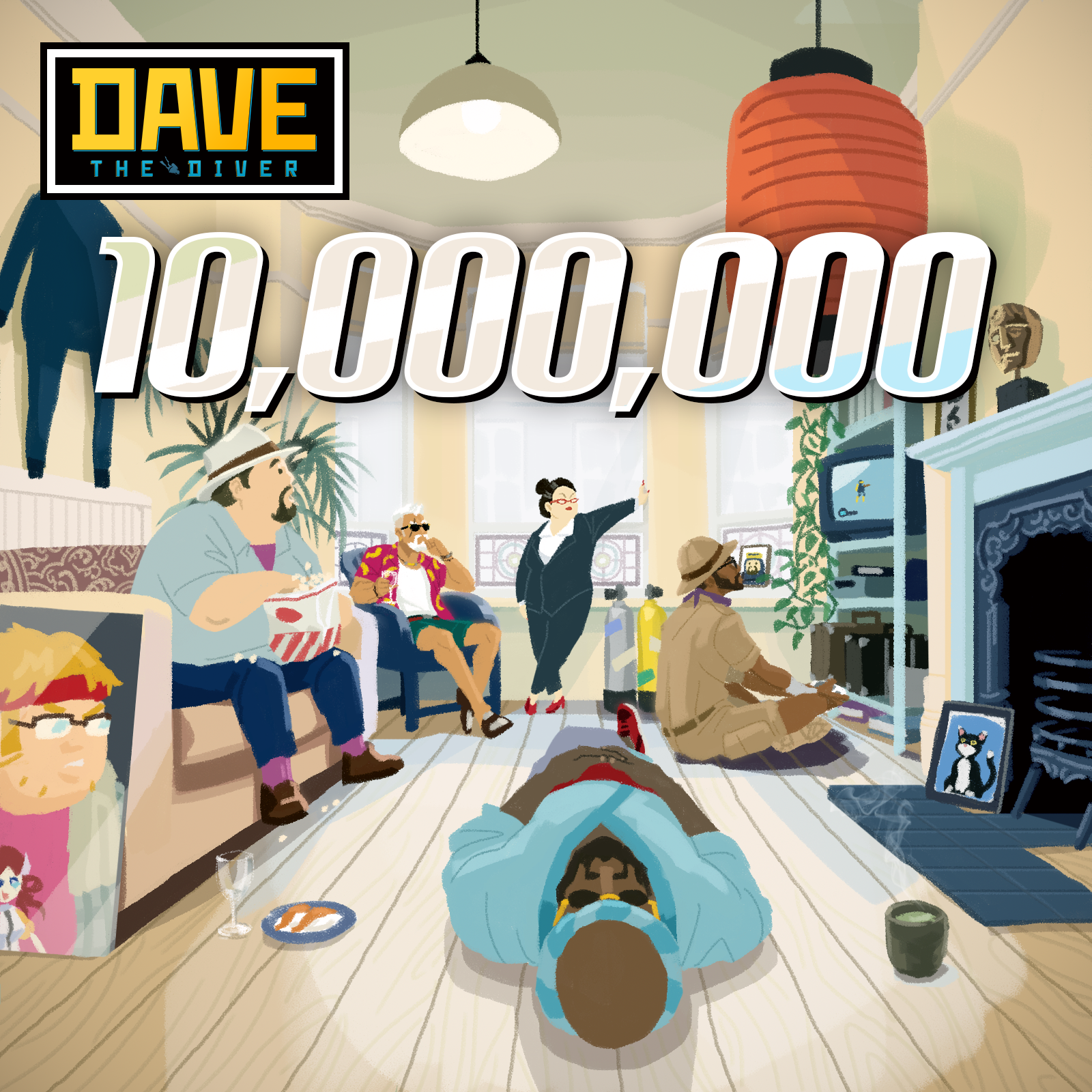 Dave the Diver преодолела отметку в 10 млн проданных копий
