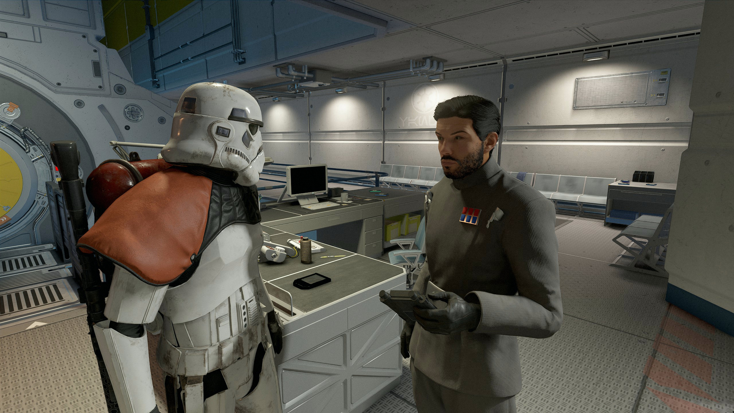 Штурмовик и офицер Империи