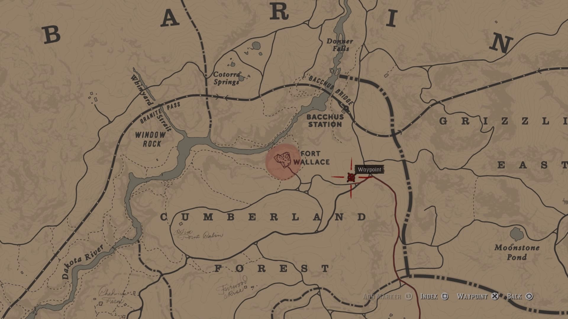 местоположение легендарного вапити в Red Dead Redemption 2
