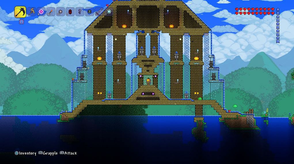 Меч Зенит в Terraria