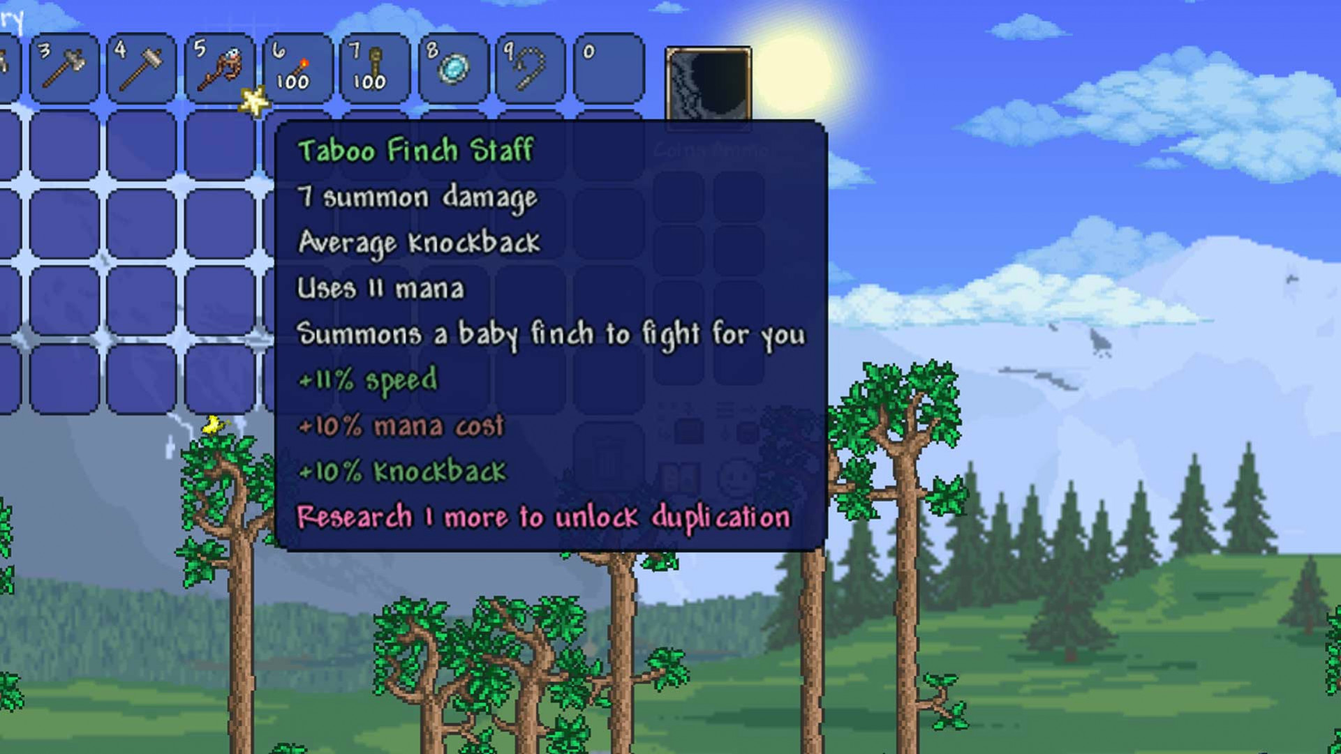 Среди лучшего оружия Terraria есть посох призывателя