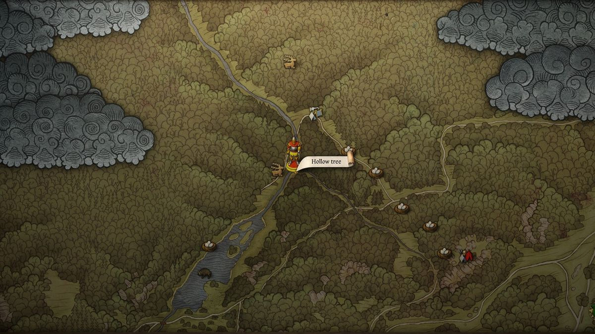 KCD 2 карта видлакских разбойников – Пустое дерево