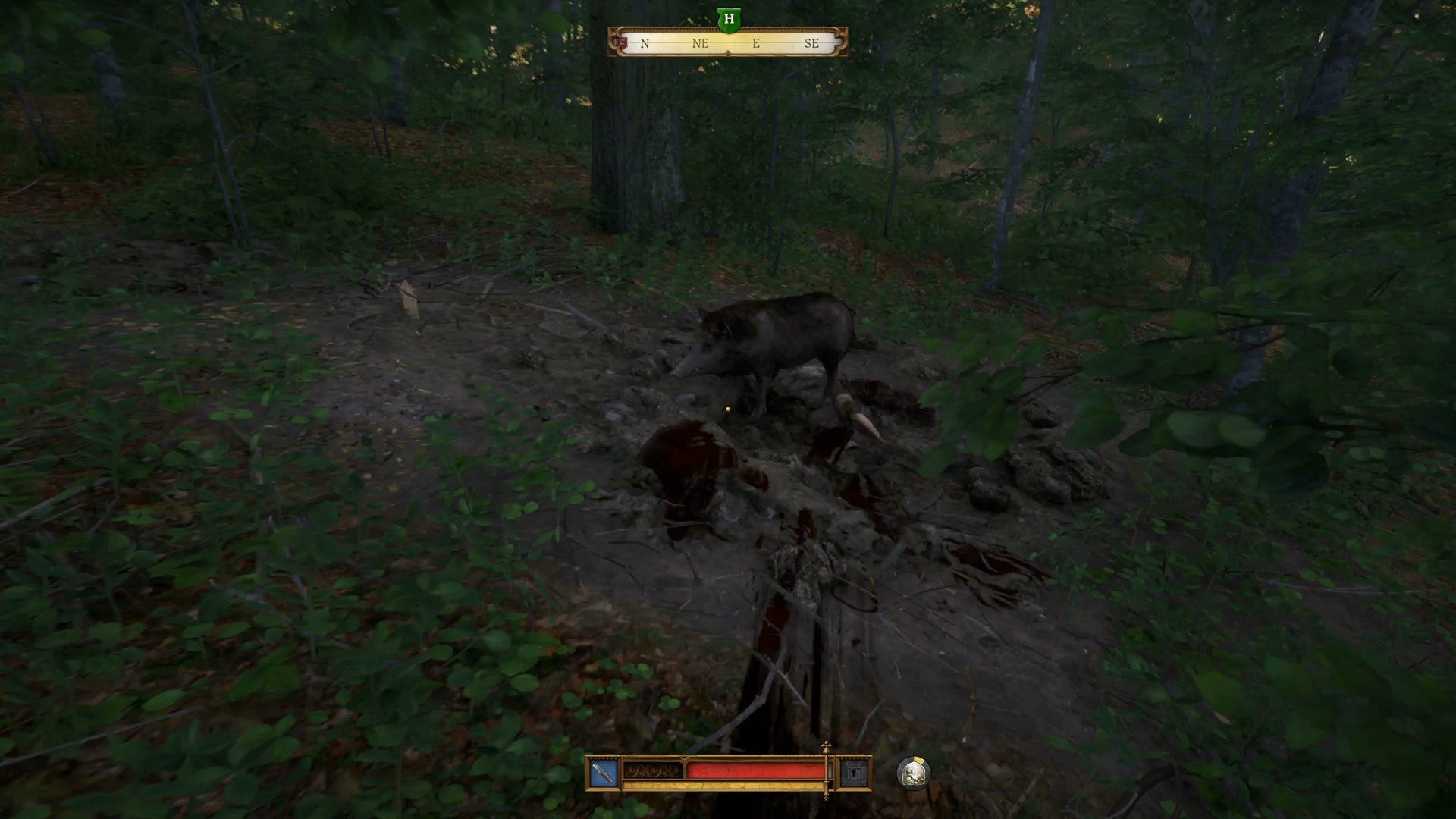 Индржих находит самодельную могилу во время квеста «Дурная кровь» в Kingdom Come Deliverance 2.