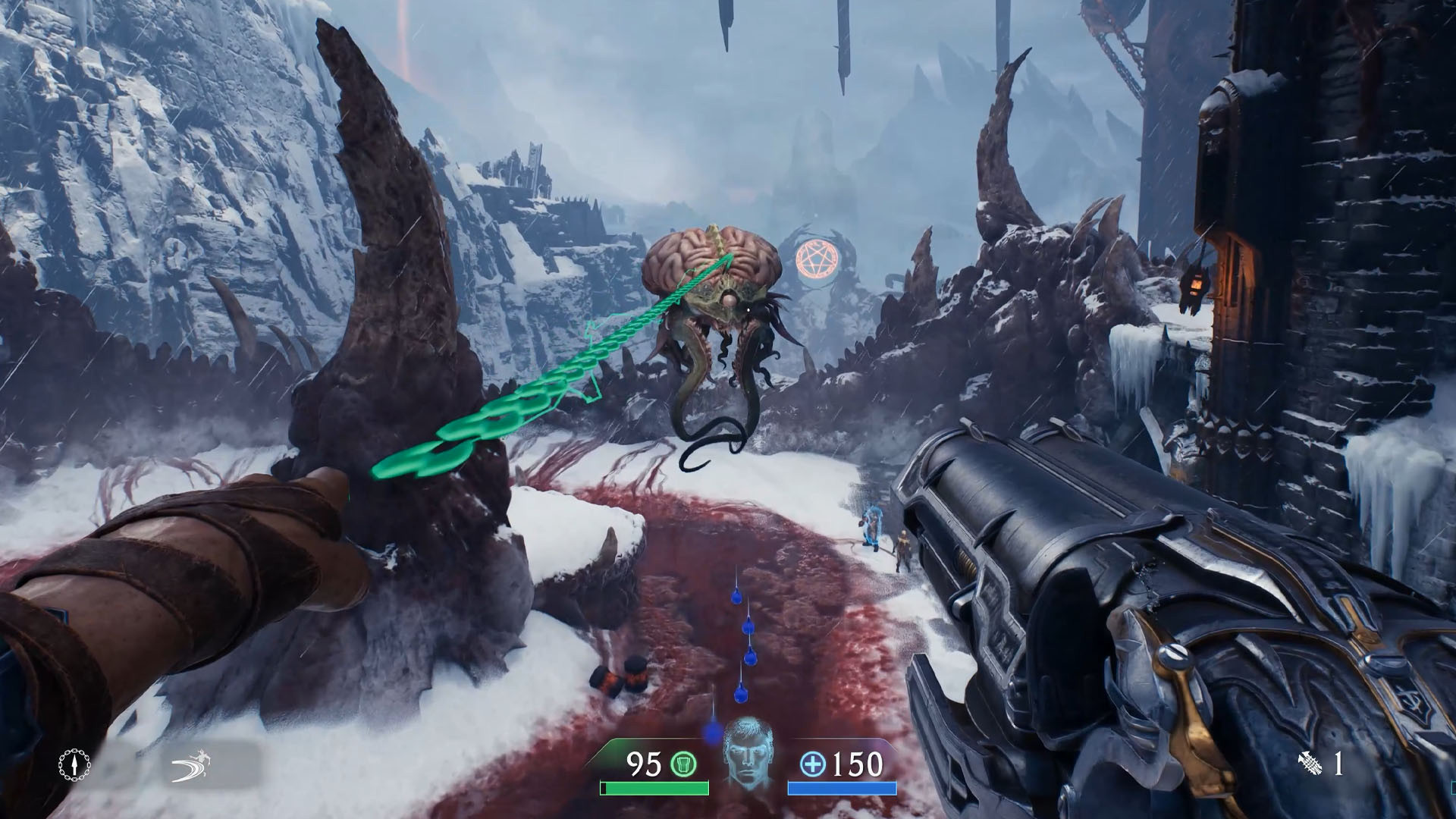 передвижение в дополнении для DOOM: The Dark Ages
