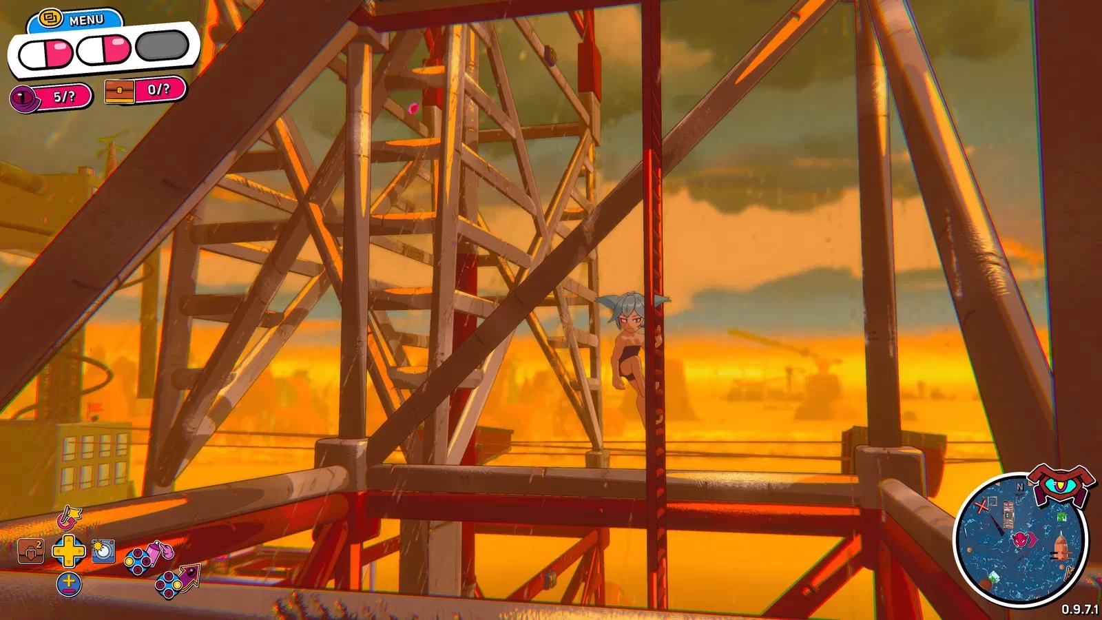 Платформинг в Demon Tides (PC)