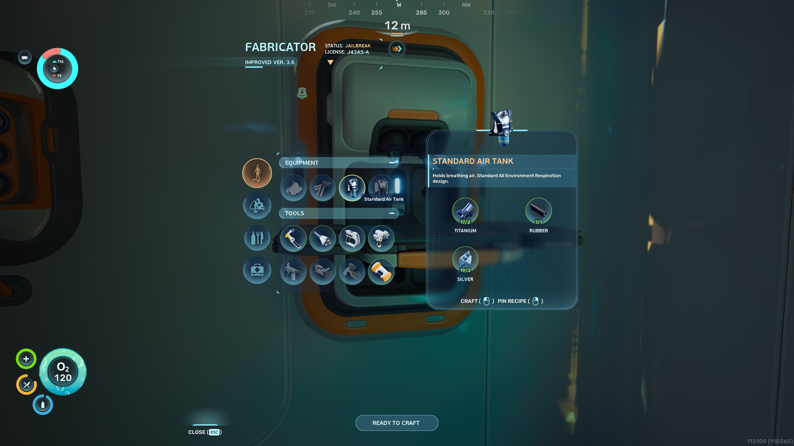Subnautica 2 – кислород – кислородный баллон