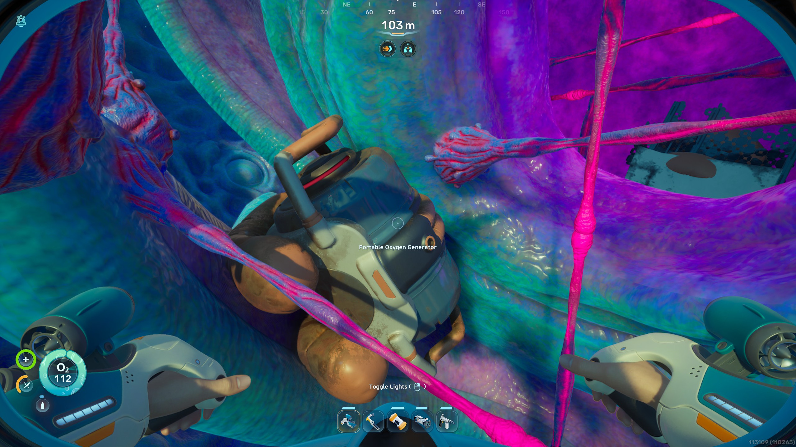 Subnautica 2 – кислород – Портативный генератор кислорода