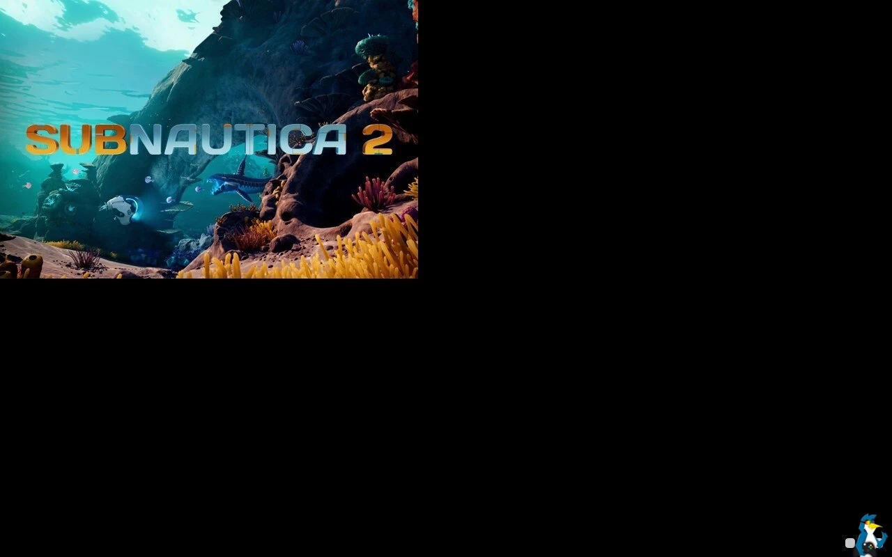 Экран зависания Subnautica 2 на Steam Deck