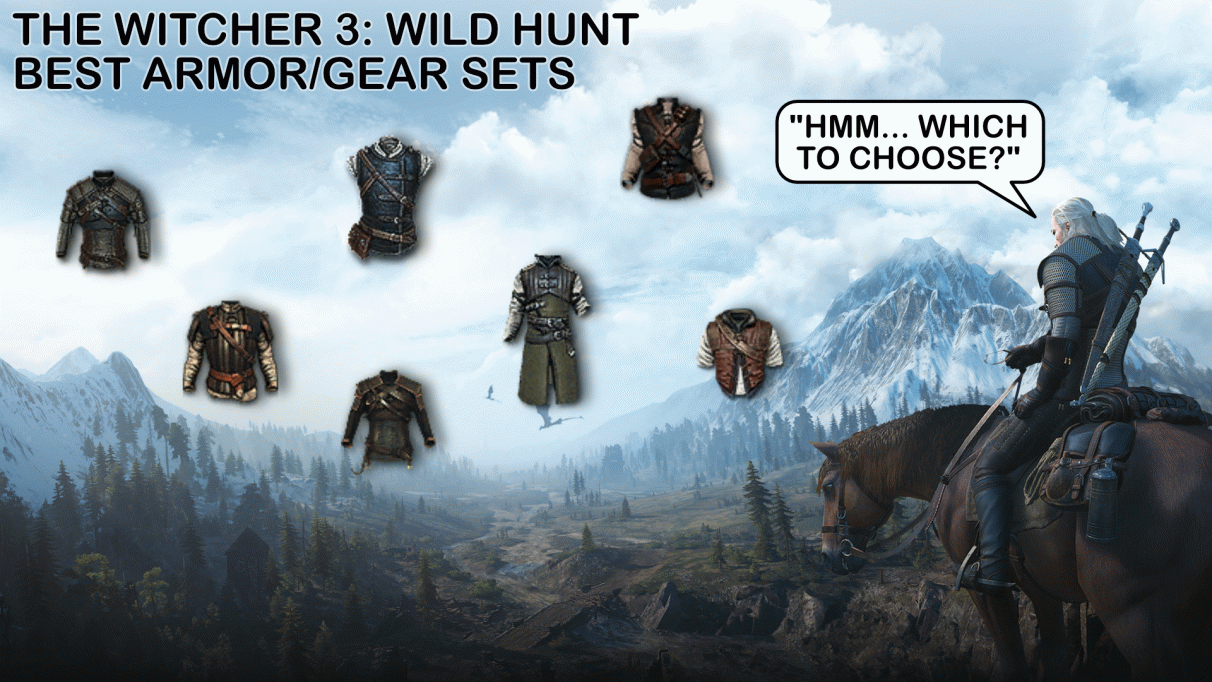 Гайд по комплектам брони и снаряжения в The Witcher 3