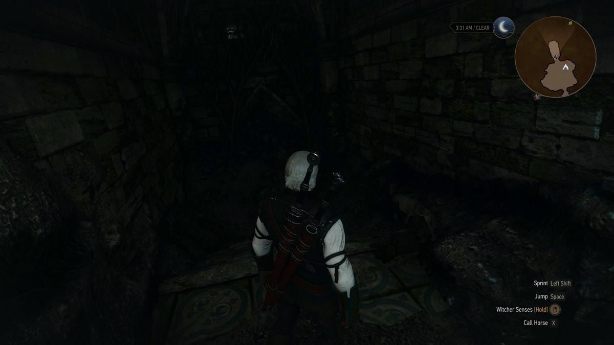 серебряный меч Школы Кота в The Witcher 3