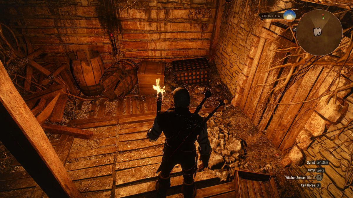 стальной меч Школы Кота в The Witcher 3