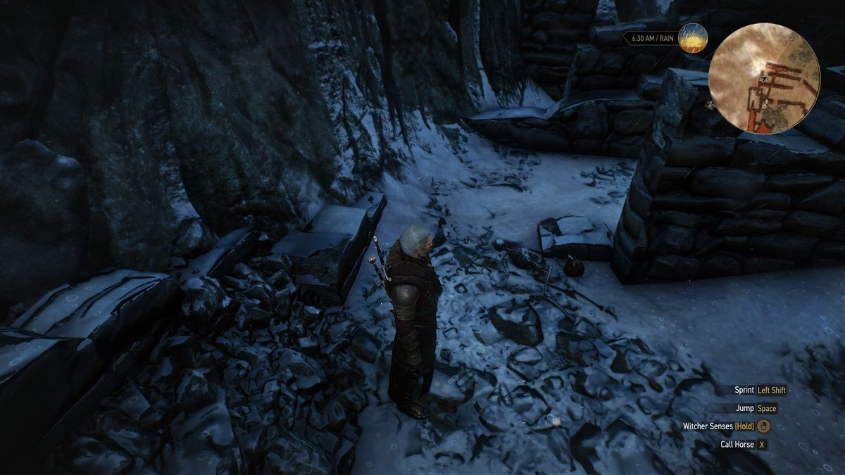 Серебряный меч Школы Медведя в The Witcher 3