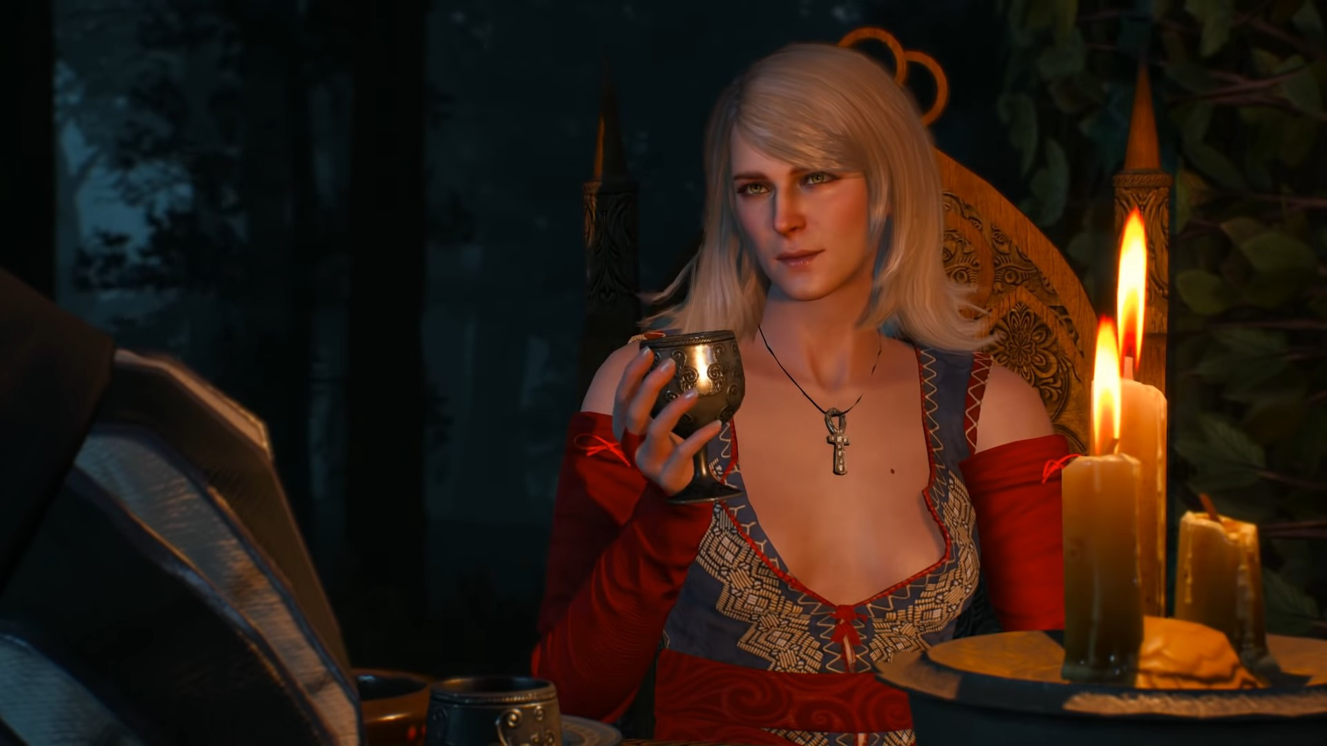 Романы в The Witcher 3 – Кейра