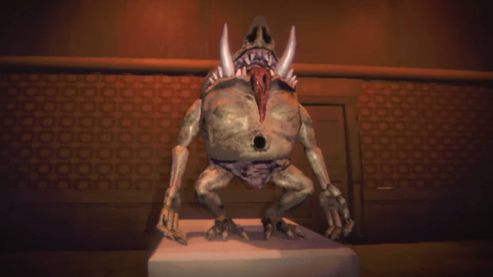 Существо с кабаньей головой из нового обновления REPO