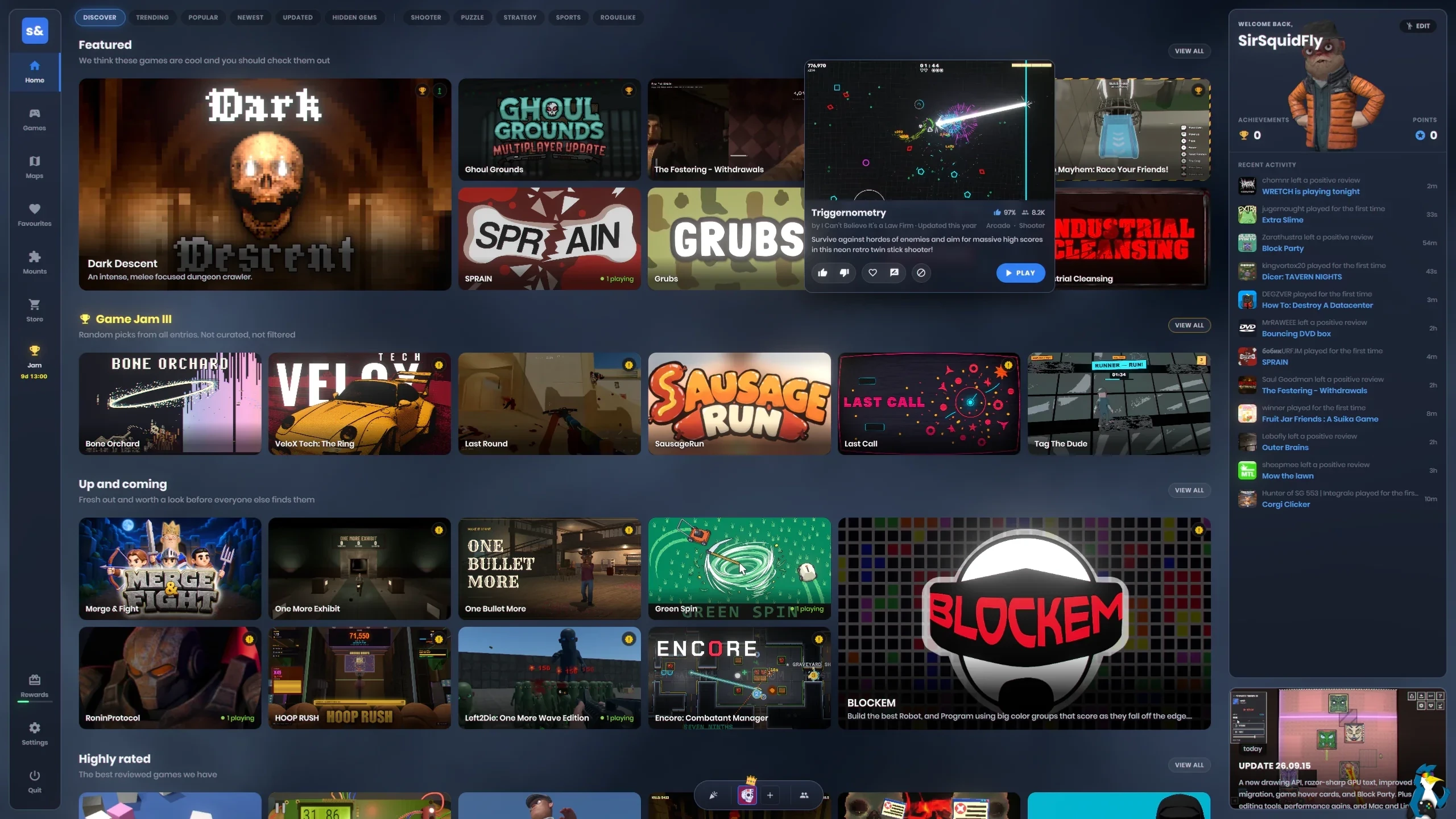 s&box от Facepunch на Fedora KDE 44