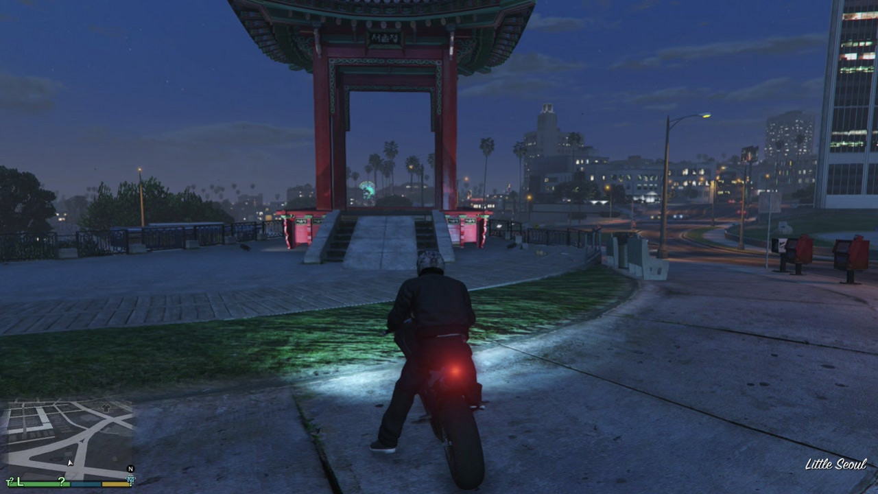 Пятнадцатый каскадёрский прыжок у пагоды в GTA 5